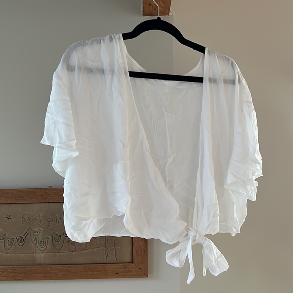 Addition Elle White Bathing Suit Coverup, Brand New no tags in perfect condition - Picture 6 of 7